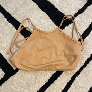 NWOT! SKIMS Recycled Swim High Neck Top